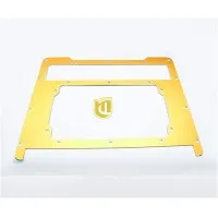 Bagian Lembaran Logam Aluminium dengan Mesin CNC